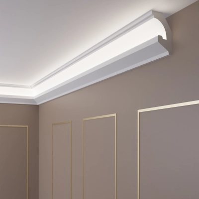 Lichtstrahler Stuckleisten Pareto OL-47 - 2 Meter